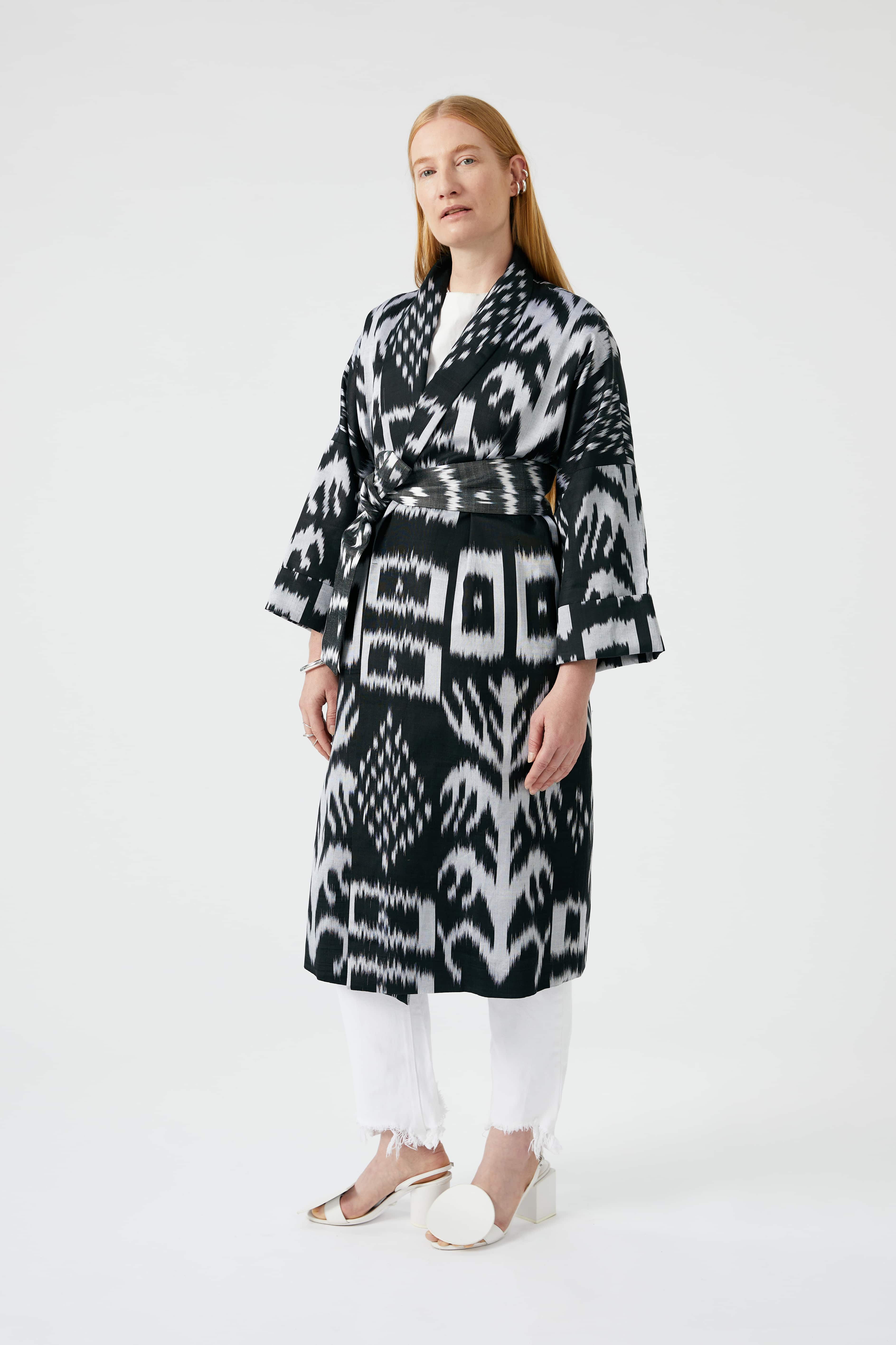 Vida silk coat