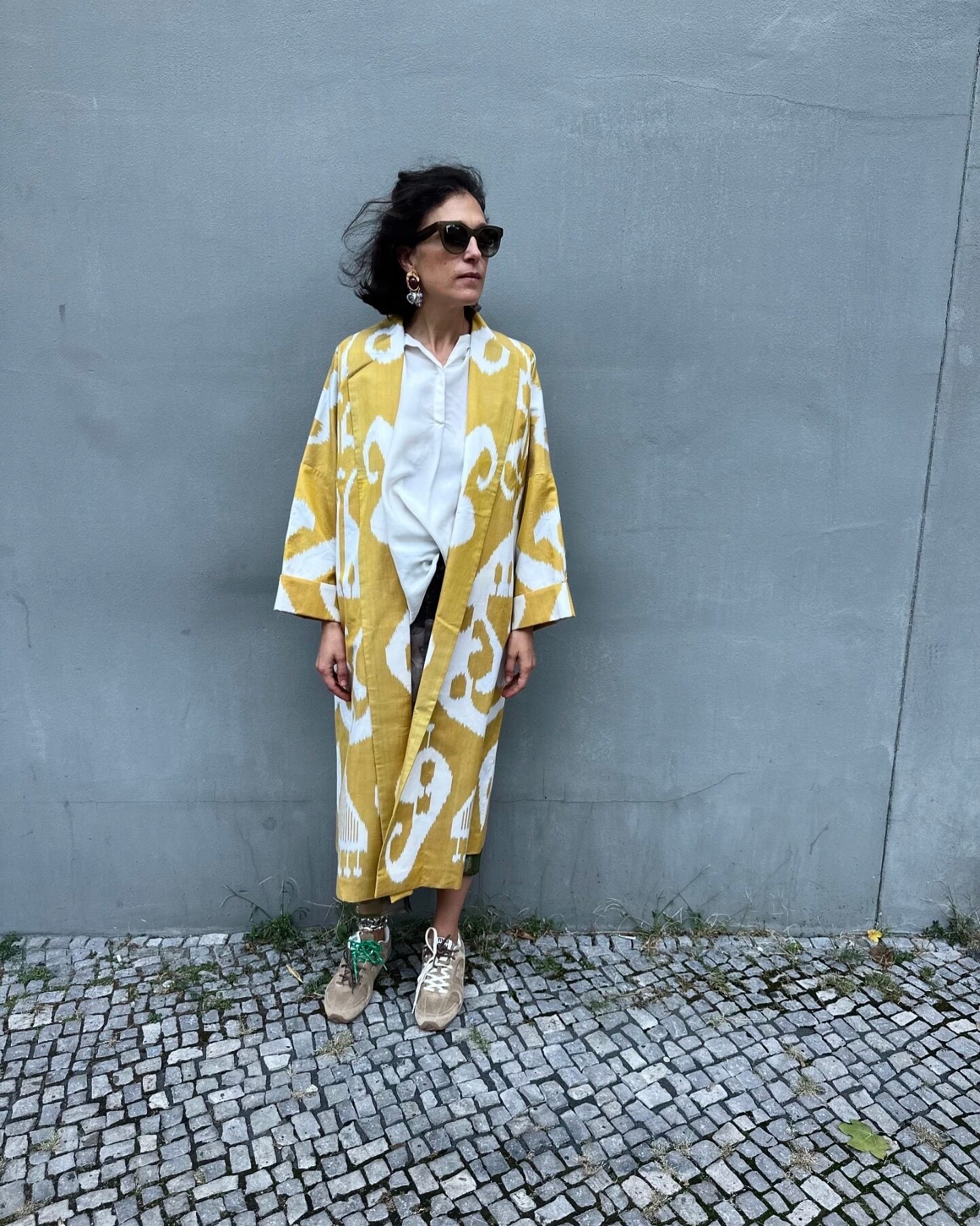 Marta silk coat