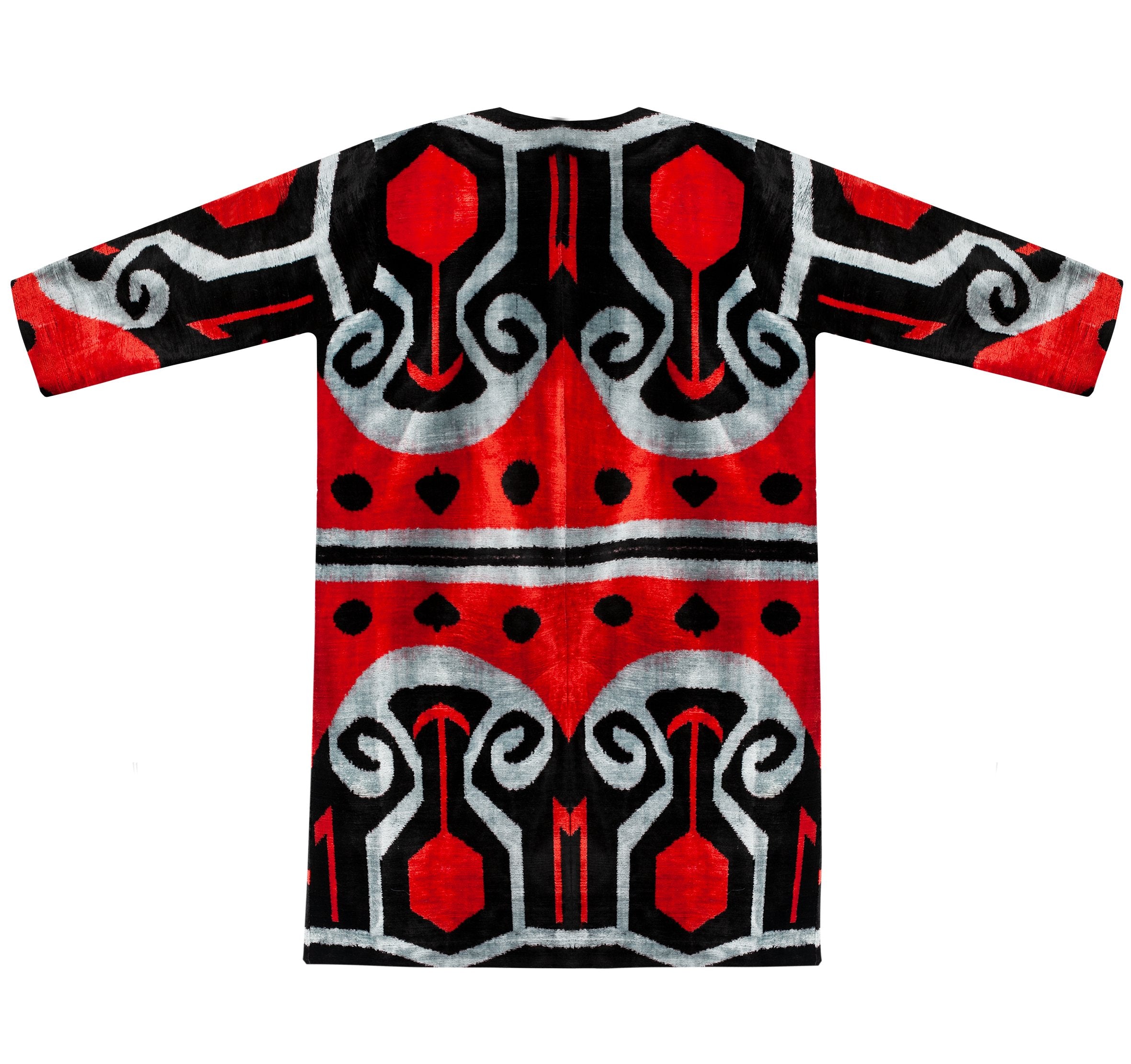 Golda velvet silk coat