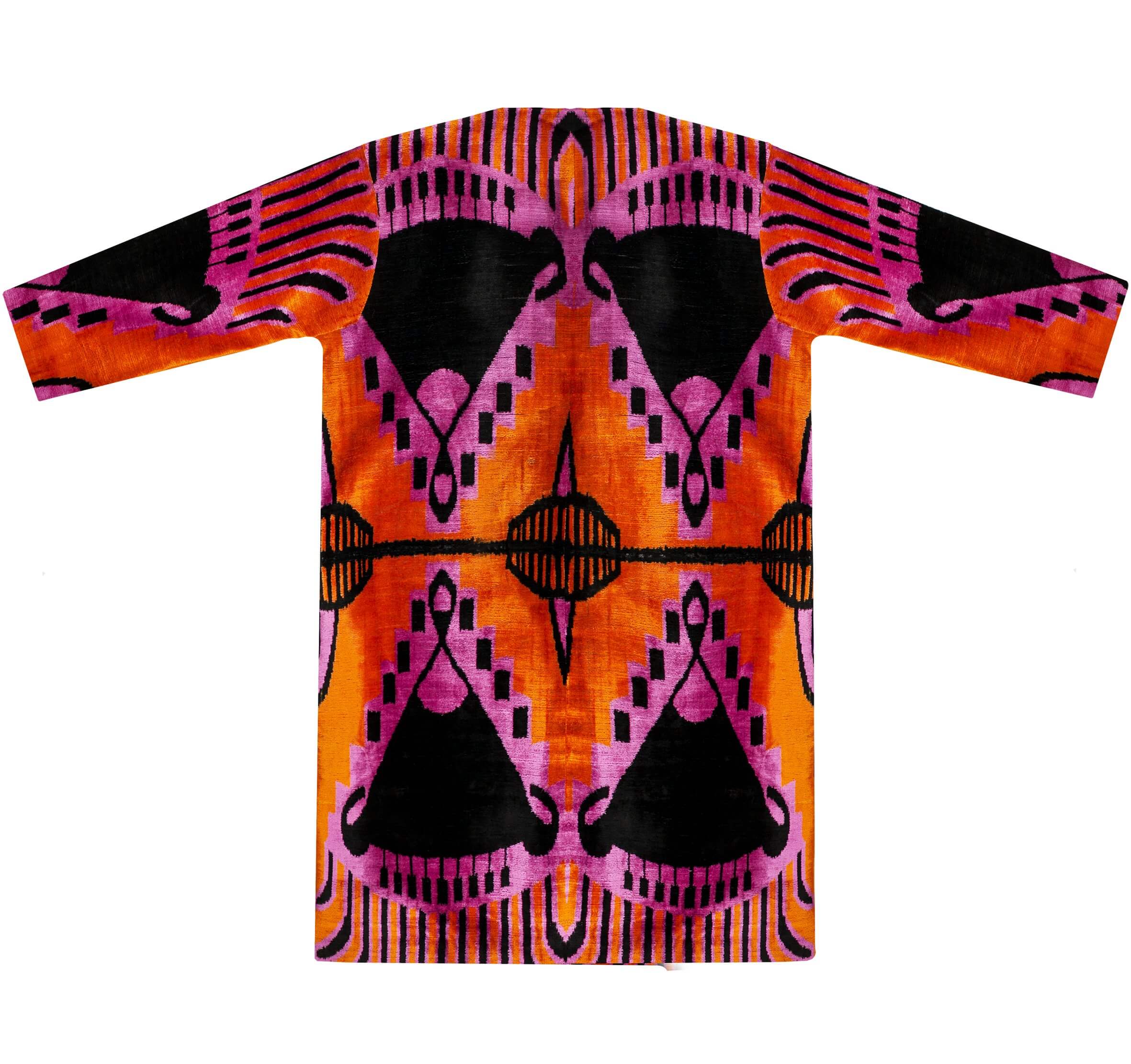 Anushka velvet silk coat