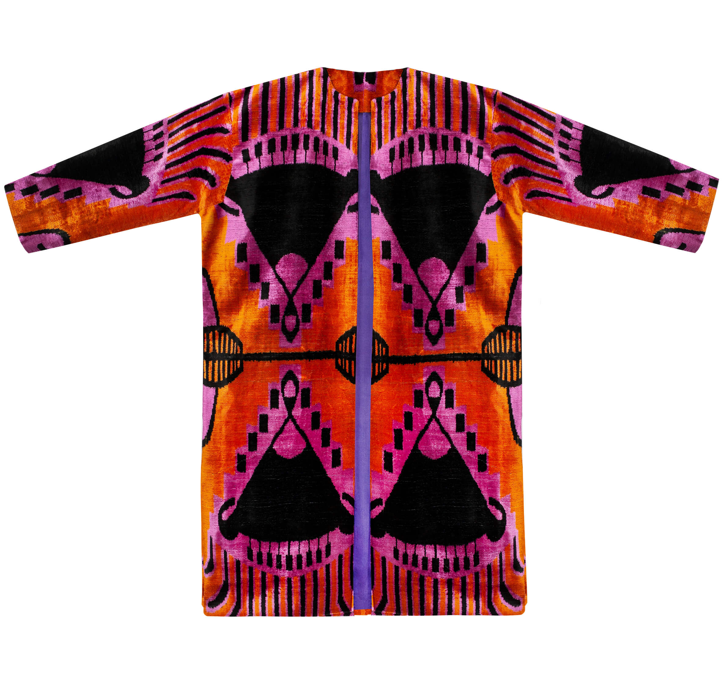 Anushka velvet silk coat