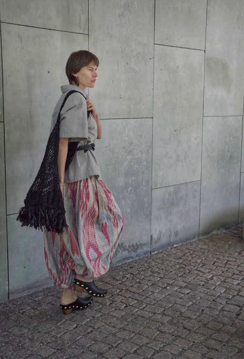 Marysia Luxury Ikat Cotton Trousers