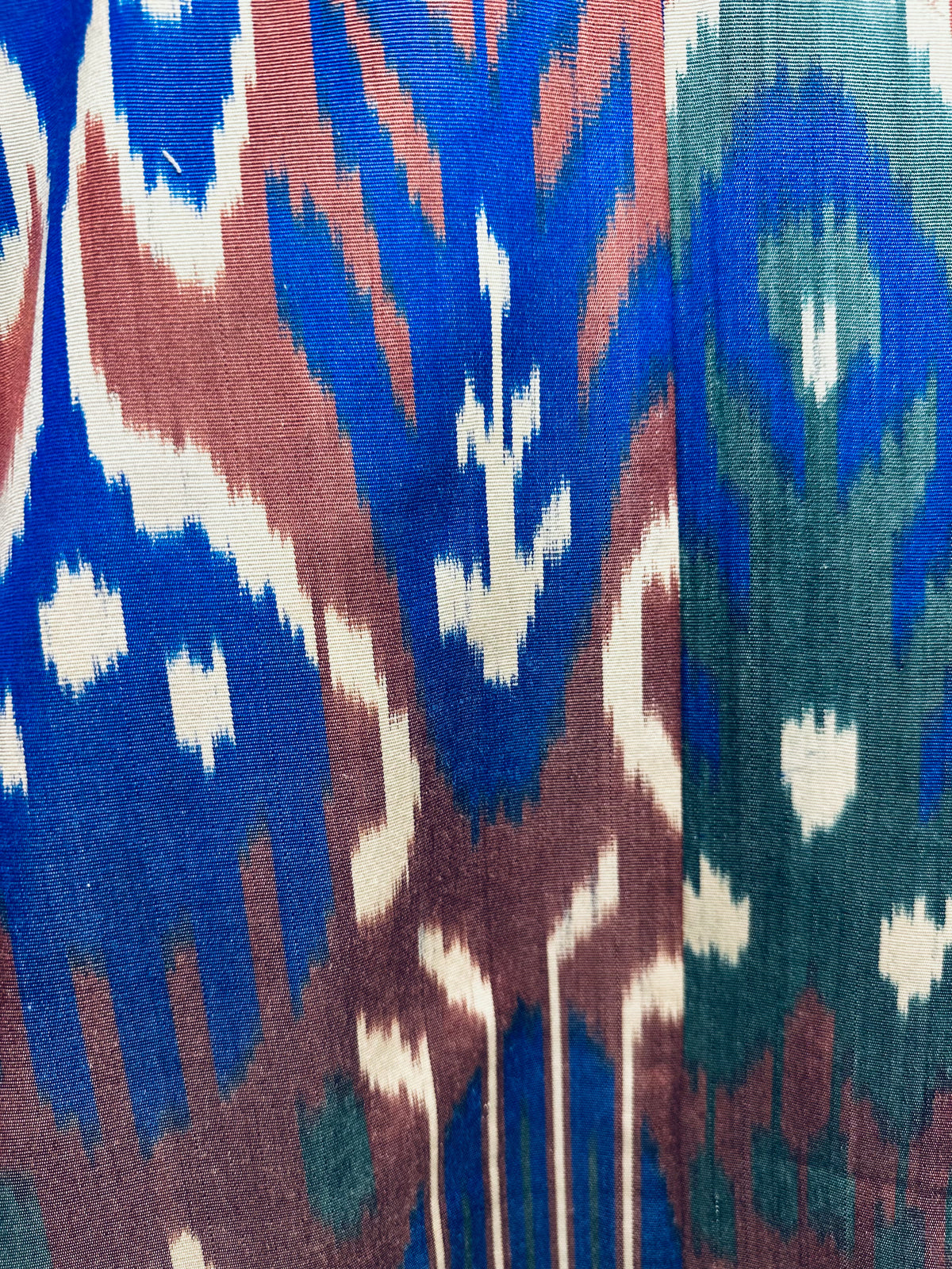 Maja Luxus-Ikat-Seiden-Wickelrock