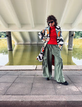 Katharina Ikat Silk Coat