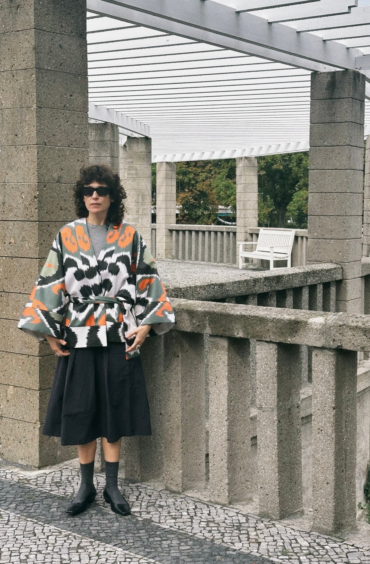 Sandra Ikat Silk Cotton Jacket