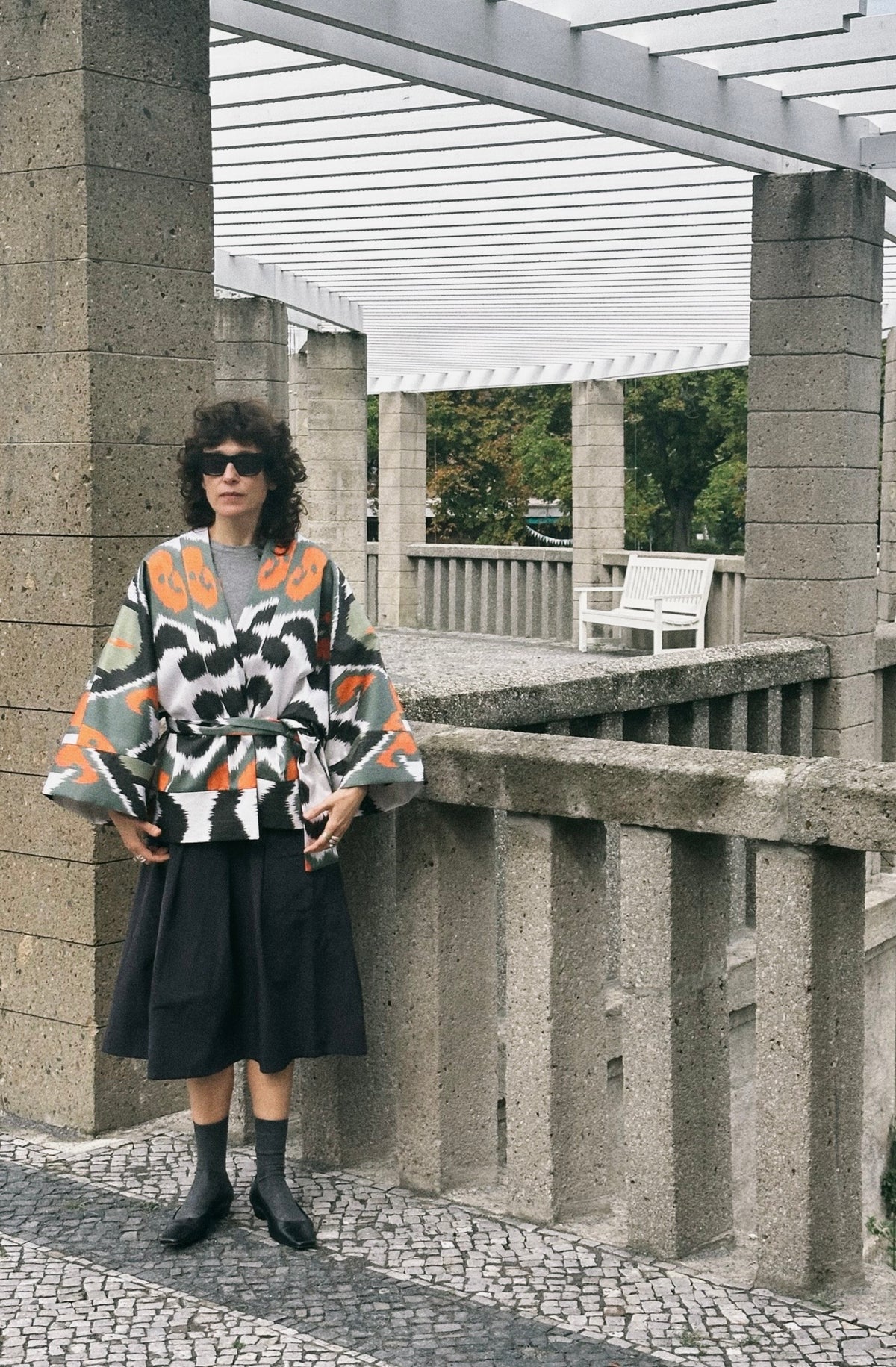 Sandra Ikat Silk Cotton Jacket