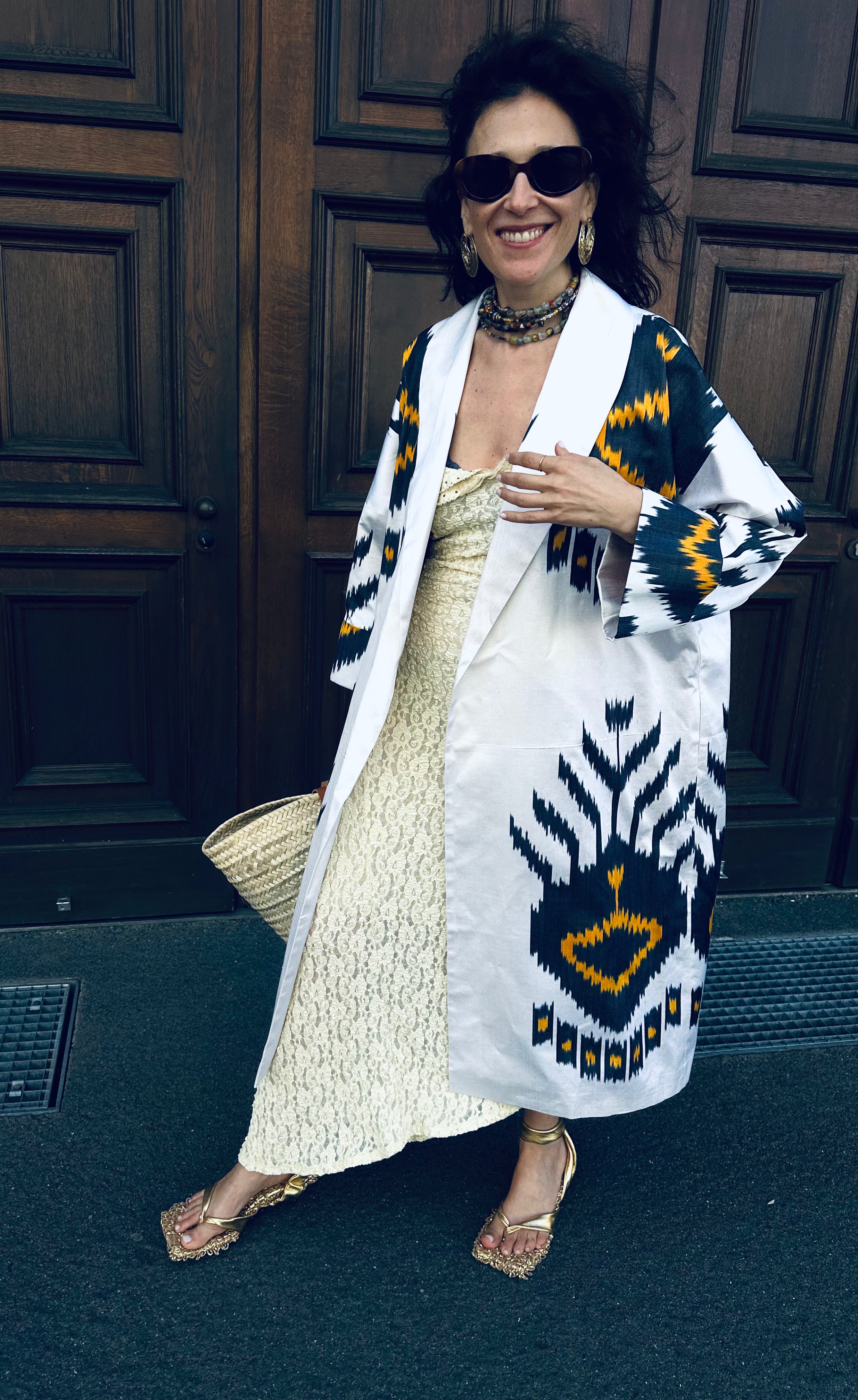 Tatjana silk coat